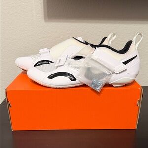 Nike SuperRep Cycle in White and Black